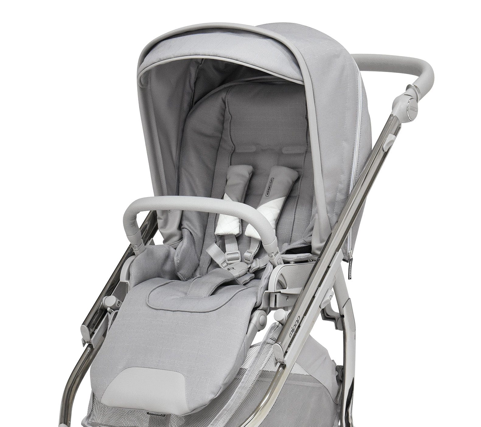 Bebecar Mini Pop 2 in 1 Travel System - Silver Grey Bebecar