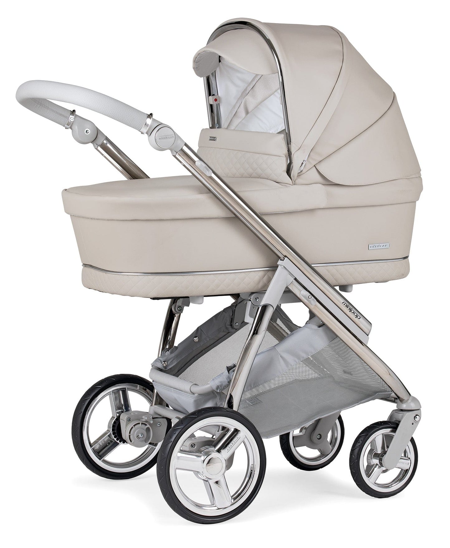 Bebecar Mini Pop 2 in 1 Travel System - Stone Bebecar