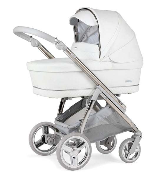Bebecar Mini Pop 3 in 1 Travel System - White Delight Bebecar