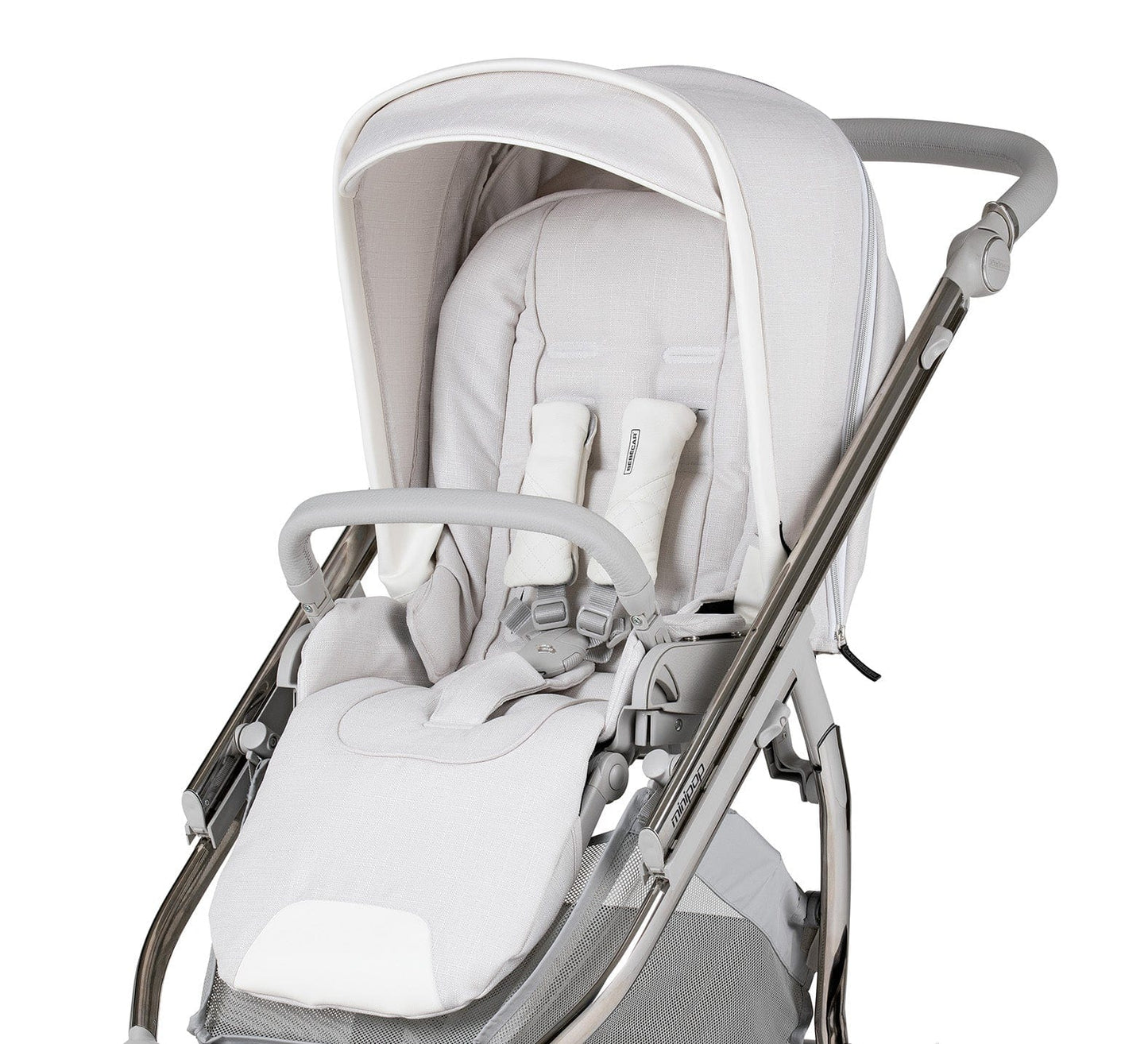 Bebecar Mini Pop 3 in 1 Travel System - White Delight  Bebecar   