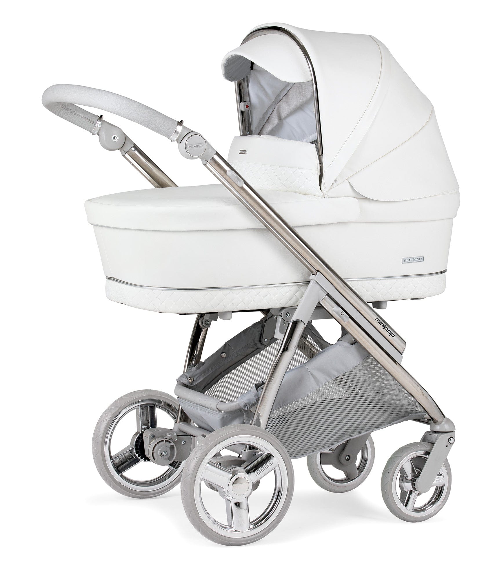 Bebecar Mini Pop 3 in 1 Travel System - White Delight  Bebecar   