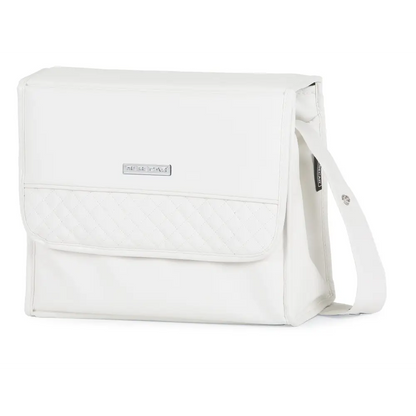 Bebecar Mini Pop Changing Bag & Changing Mat - White Delight Bebecar