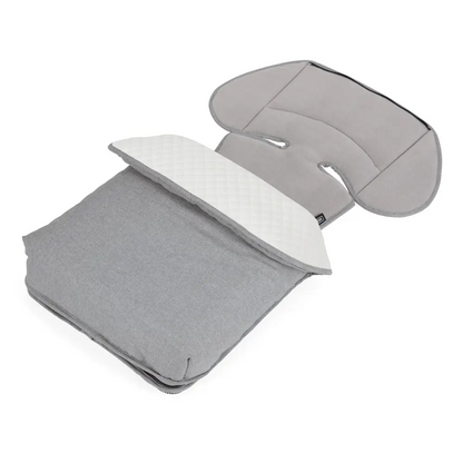 Bebecar Mini Pop Footmuff in Silver Grey  Bebecar   