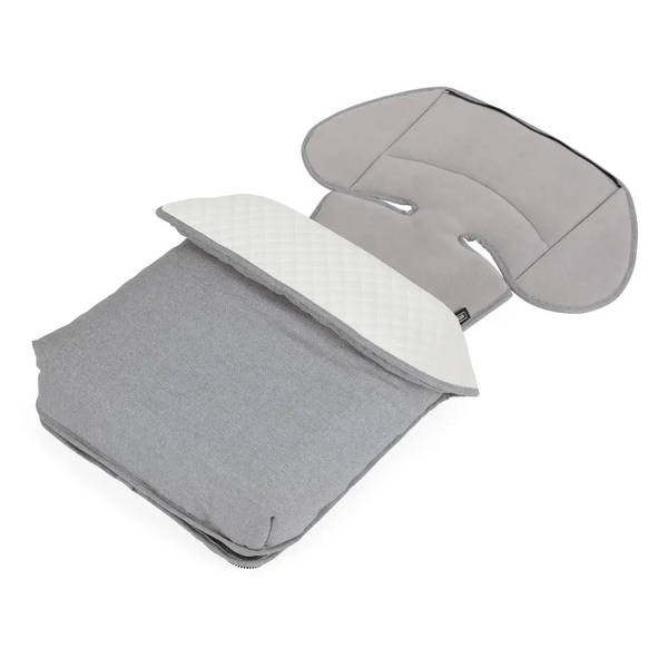 Bebecar Mini Pop Footmuff in Silver Grey  Bebecar   