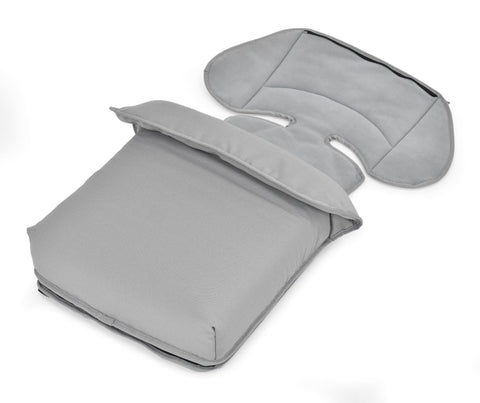 Bebecar Mist Grey Fleece Footmuff