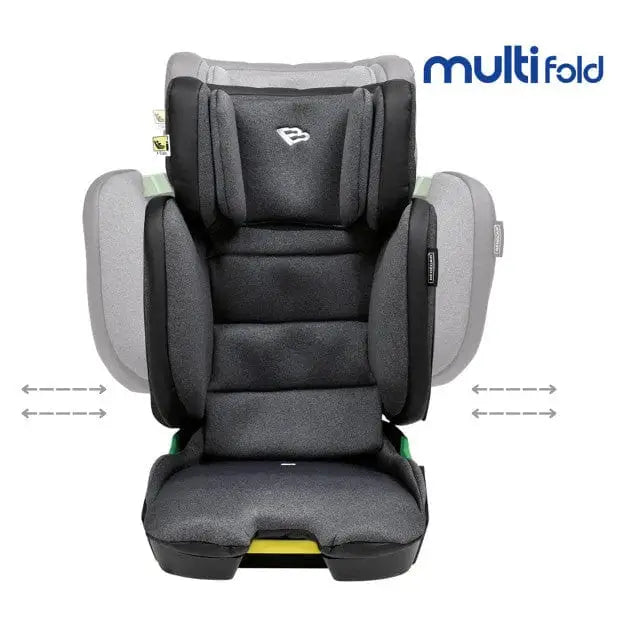 Bebecar Mutli Fold Car Seat 100-150cm - Black Bebecar