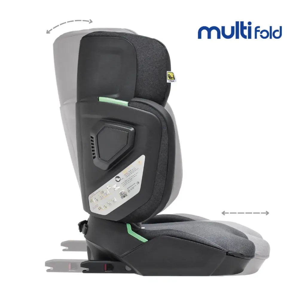 Bebecar Mutli Fold Car Seat 100-150cm - Grey Bebecar