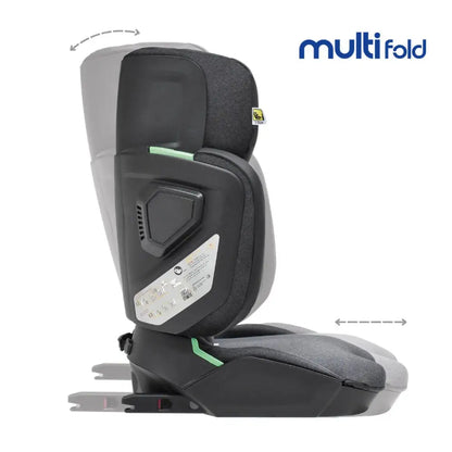 Bebecar Mutli Fold Car Seat 100-150cm - Grey Bebecar