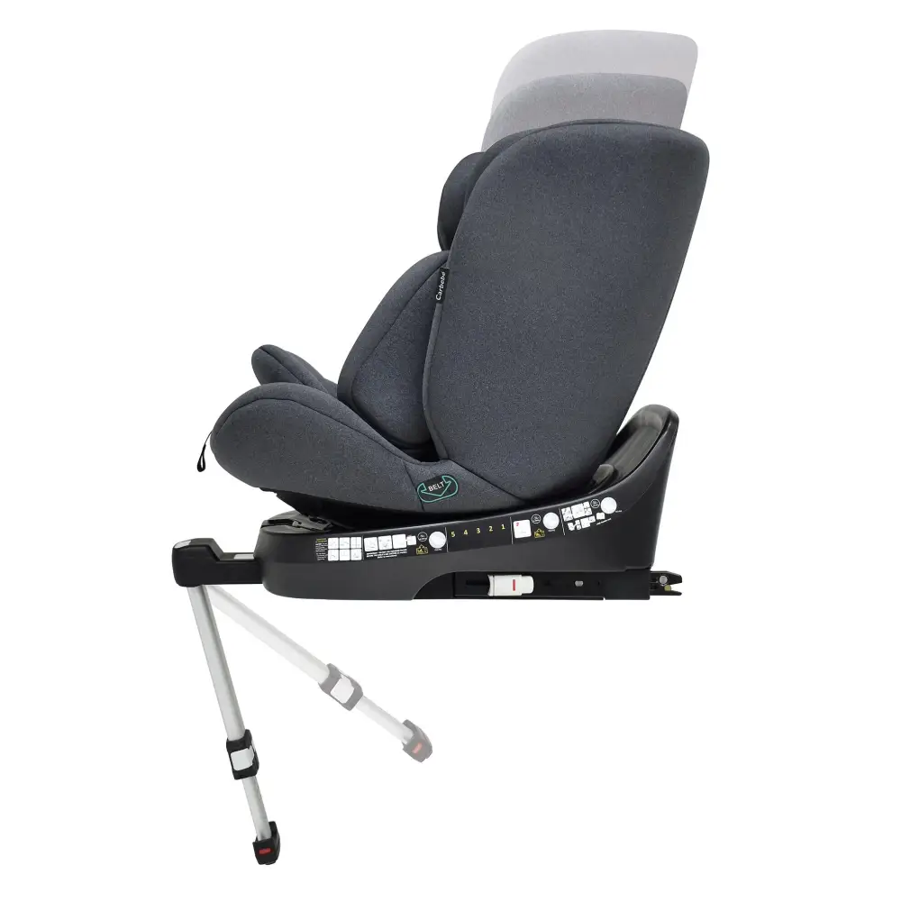 Bebecar Radios Car Seat i-Size upto 150cm - Black  Bebecar   