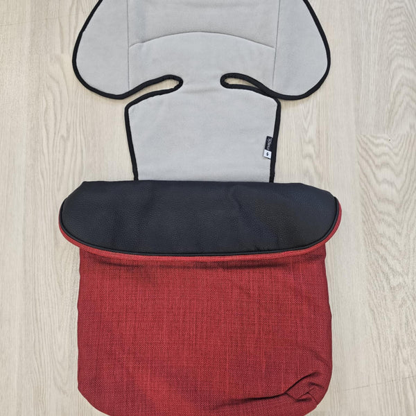 Bebecar Universal Footmuff NM934 – Red/Black (Clearance) Bebecar