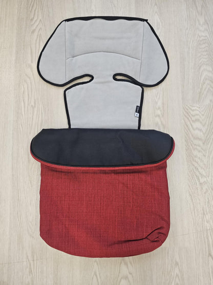 Bebecar Universal Footmuff NM934 – Red/Black (Clearance) Bebecar