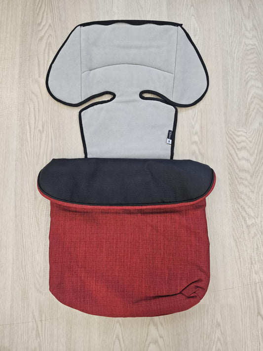 Bebecar Universal Footmuff NM934 – Red/Black (Clearance) Bebecar