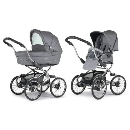 Bébécar Stormy Grey Stylo Class 3-in-1 Travel System Bebecar