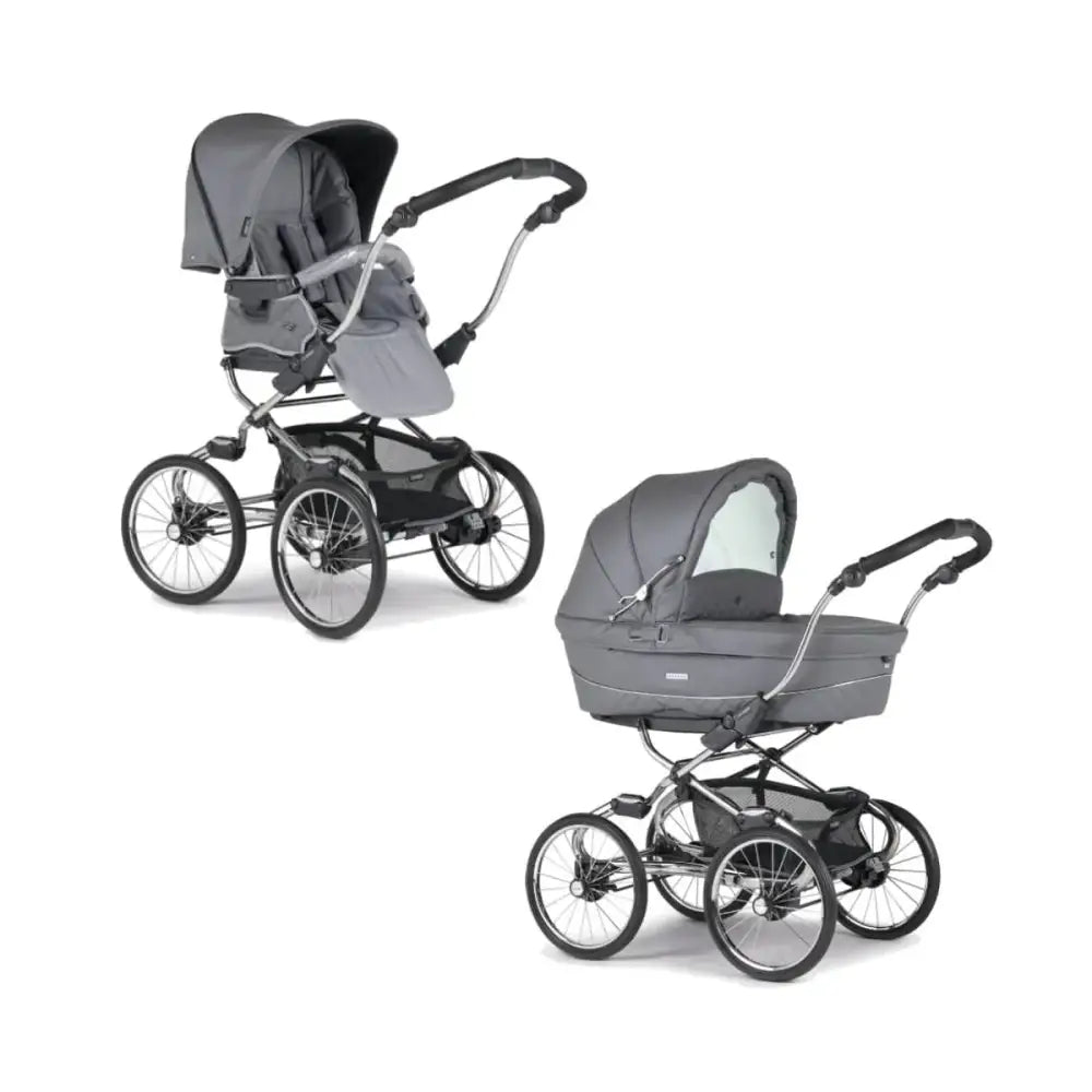 Bébécar Stormy Grey Stylo Class 3-in-1 Travel System Bebecar