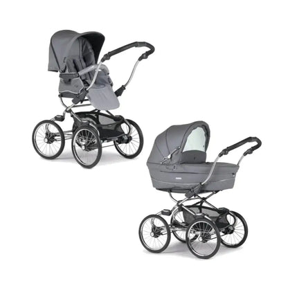 Bébécar Stormy Grey Stylo Class 3-in-1 Travel System Bebecar