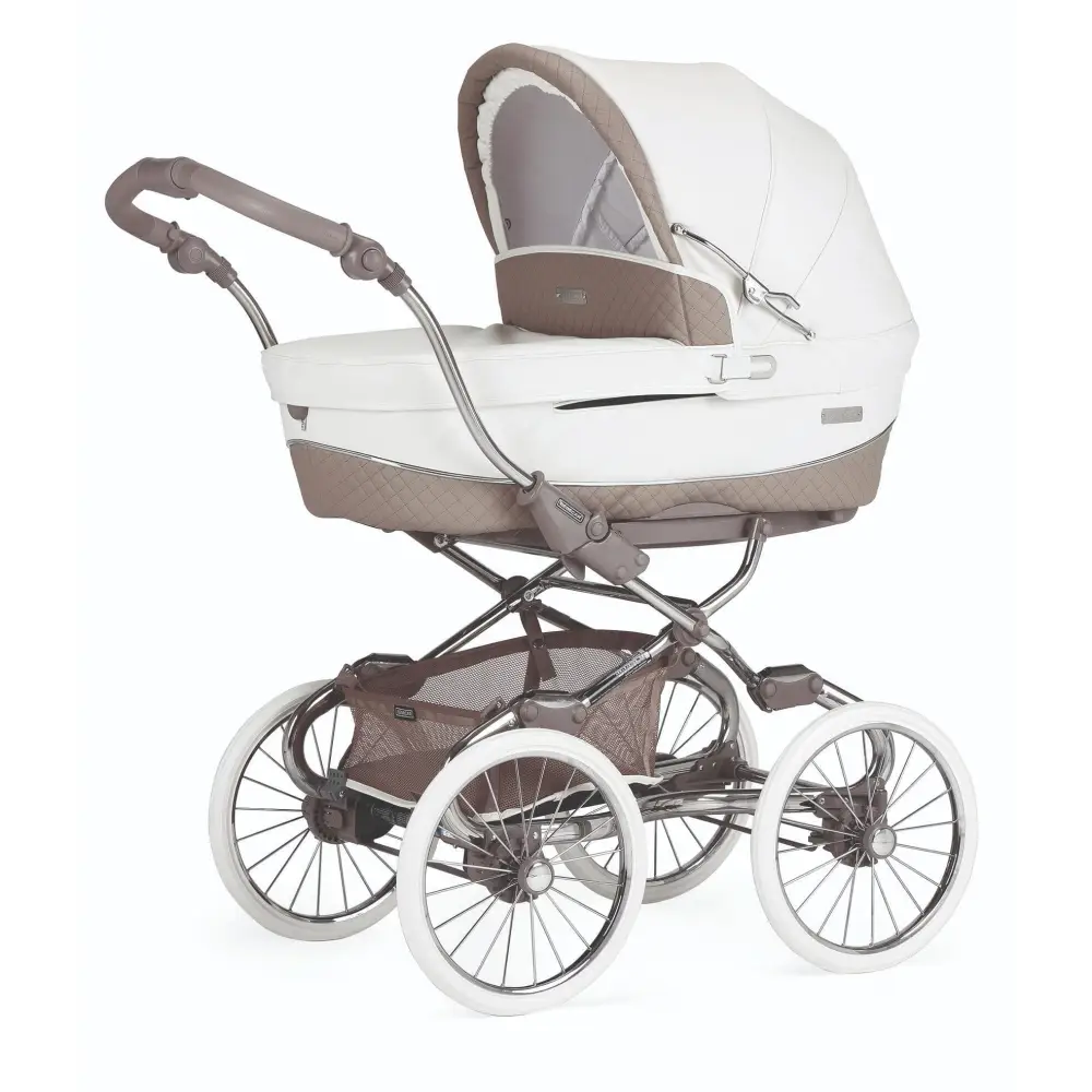 Bebecar Stylo Class Iced Mocha 3 in 1 Travel System - New 2025 Bebecar Range Bebecar