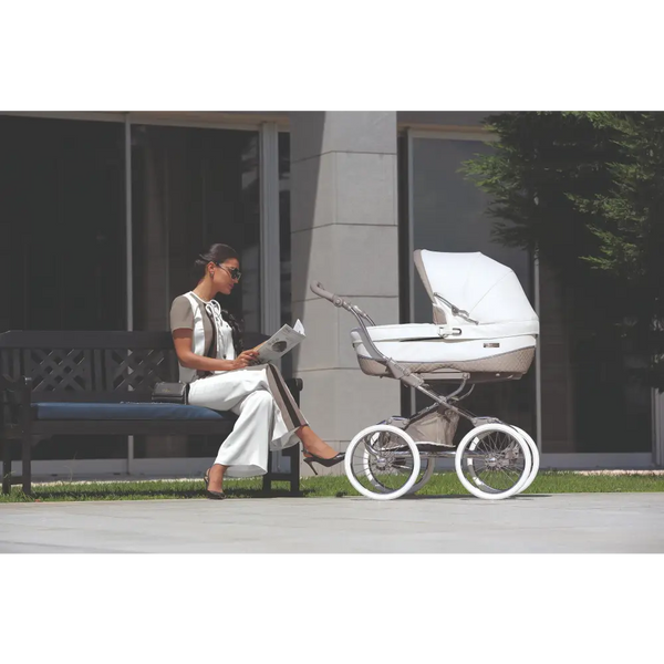 Bebecar Stylo Class Iced Mocha 3 in 1 Travel System - New 2025 Bebecar Range Bebecar