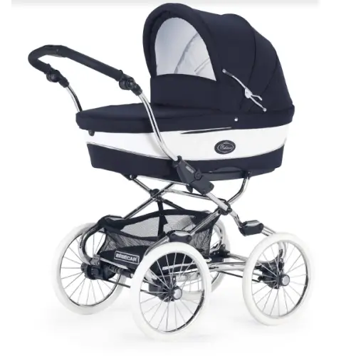 Bebecar Stylo Class Oxford Blue 3 in 1 Travel System Bebecar