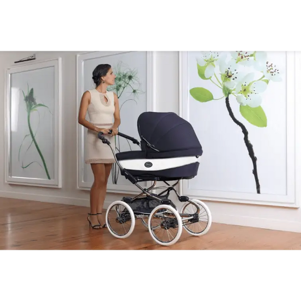 Bebecar Stylo Class Oxford Blue 3 in 1 Travel System Bebecar