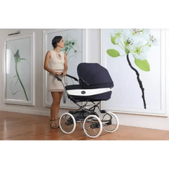 Bebecar Add Free Matching Changing Bag (This Month Only) Bebecar Stylo Class Oxford Blue Pram and Pushchair