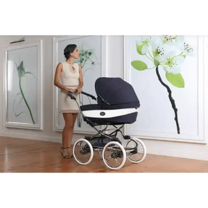 Bebecar Add Free Matching Changing Bag (This Month Only) Bebecar Stylo Class Oxford Blue Pram and Pushchair
