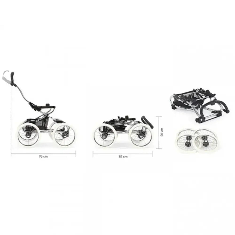 Bébécar Stylo Class Porcelaine 3 in 1 Travel System - 2026 Specials Range Bebecar 2026