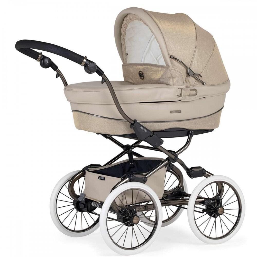 Bebecar Stylo Class Prive Gold Glitter 3 in 1 Travel System - Free Car Seat  Bebecar   