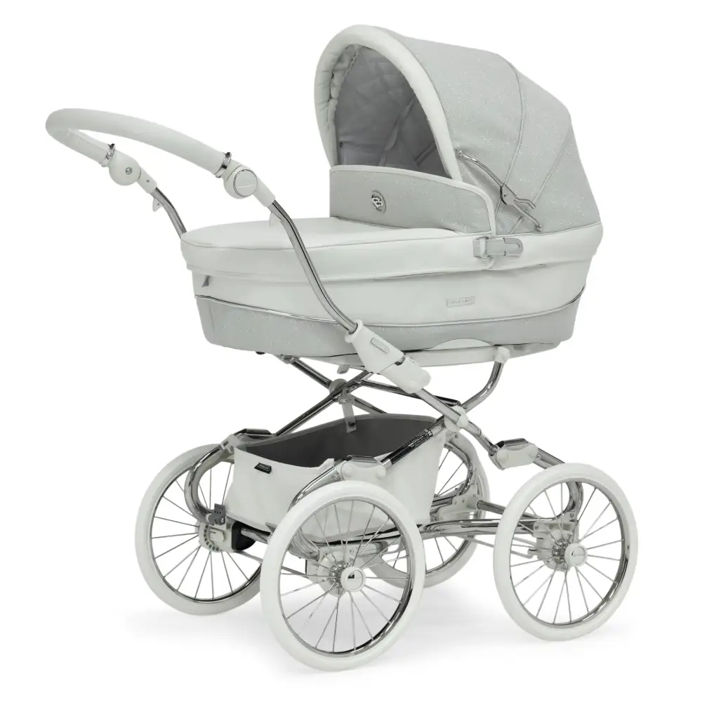 Bebecar Stylo Class Privé White Sparkle 3-in-1 Travel System Bebecar 2026