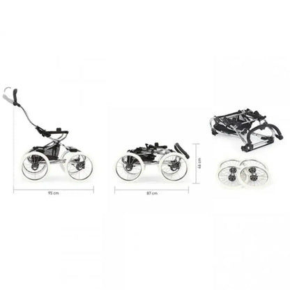 Bebecar Stylo Class Privé White Sparkle 3-in-1 Travel System Bebecar 2026