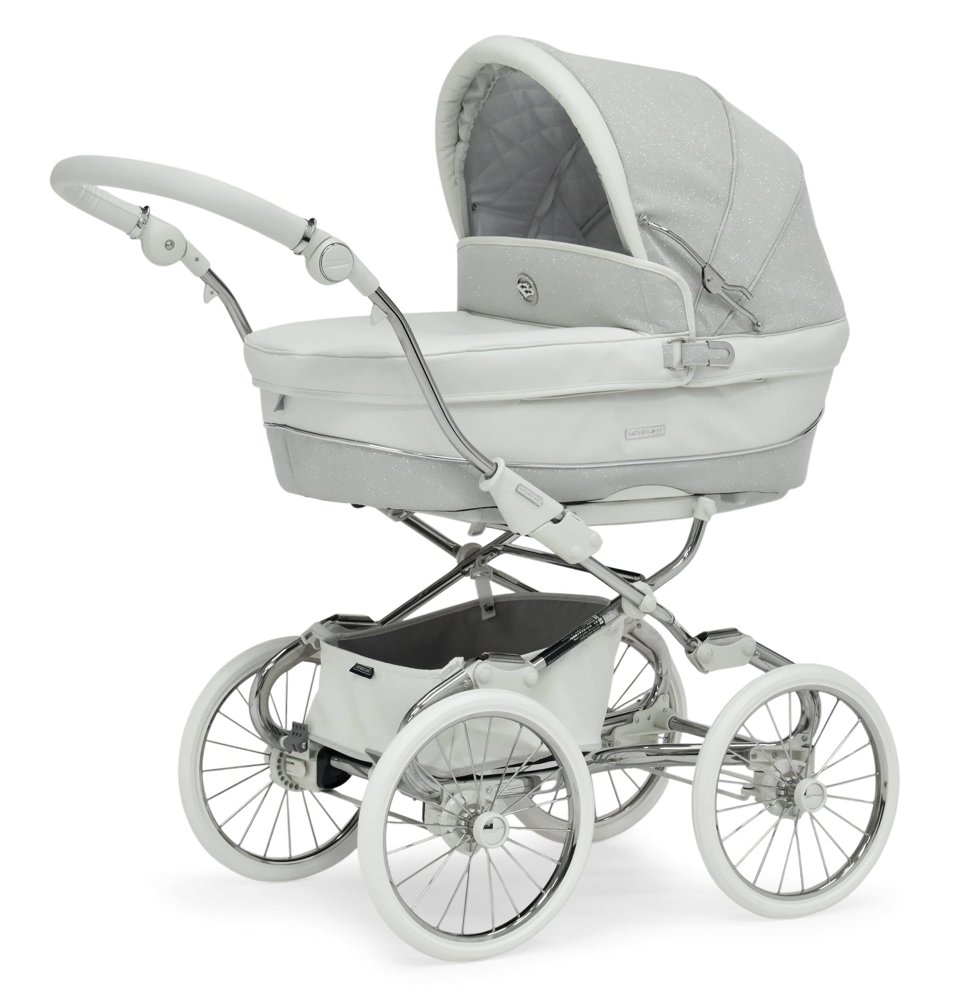 Bebecar Stylo Class Privé White Sparkle 3-in-1 Travel System Bebecar 2026