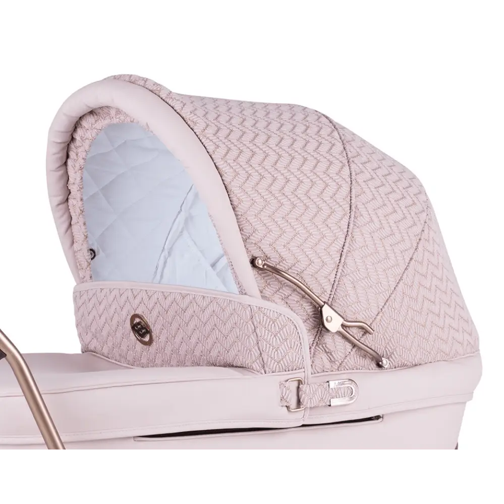 Bebecar Stylo Woven Pink 3 in 1 Travel System - New 2025 Prive Range Bebecar