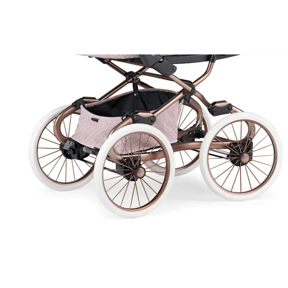 Bebecar Stylo Woven Pink 3 in 1 Travel System - New 2025 Prive Range Bebecar