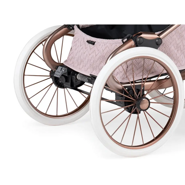 Bebecar Stylo Woven Pink 3 in 1 Travel System - New 2025 Prive Range Bebecar