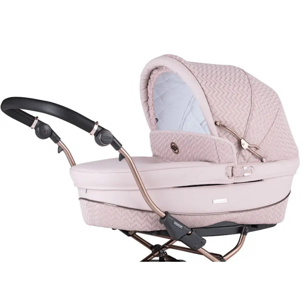 Bebecar Stylo Woven Pink 3 in 1 Travel System - New 2025 Prive Range Bebecar