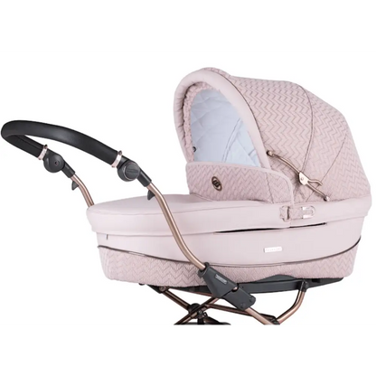 Bebecar Stylo Woven Pink 3 in 1 Travel System - New 2025 Prive Range Bebecar