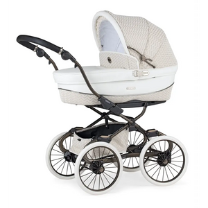Bebecar Stylo Woven White 3 in 1 Travel System - New 2025 Prive Range Bebecar