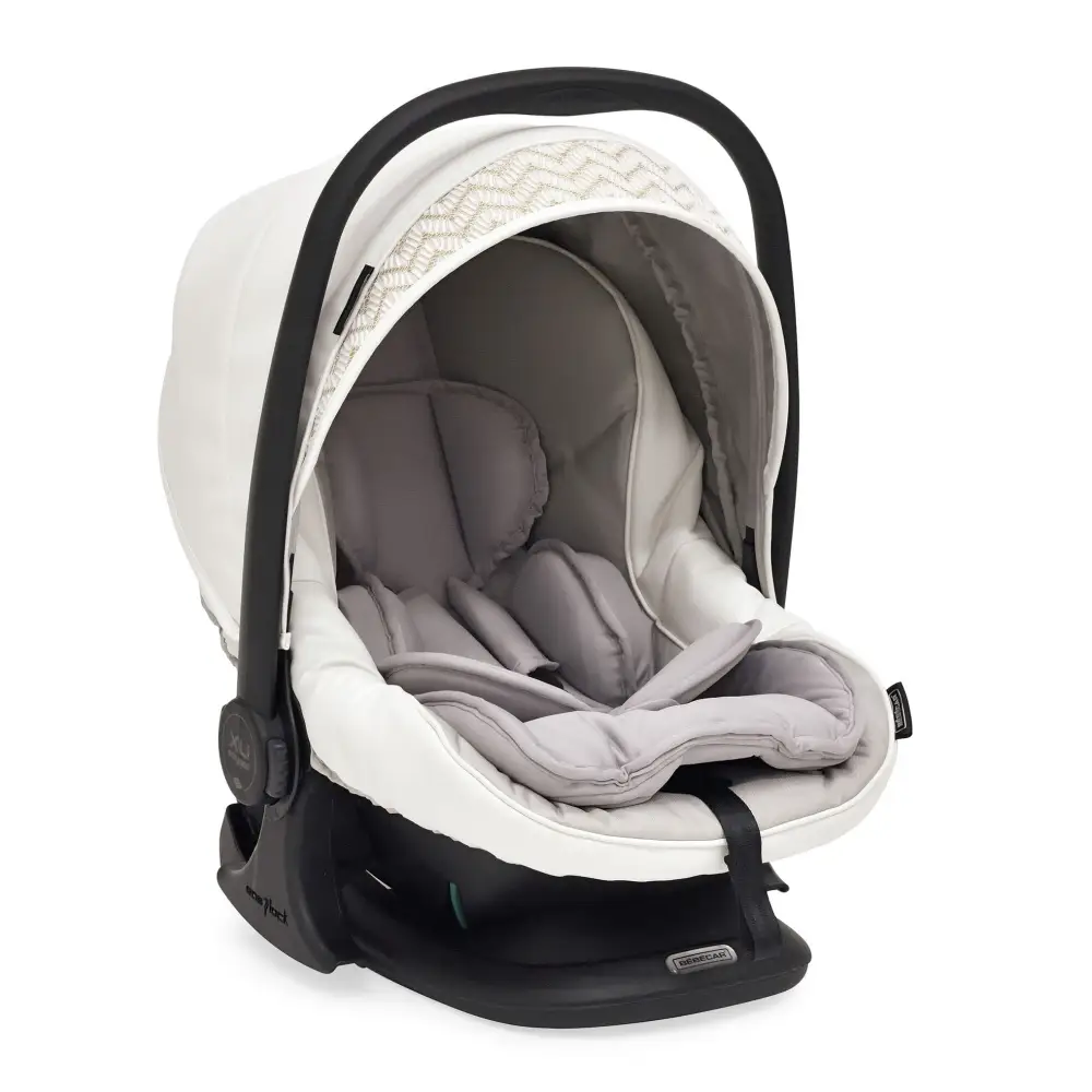 Bebecar Stylo Woven White 3 in 1 Travel System - New 2025 Prive Range Bebecar