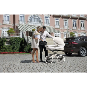 Bebecar Stylo Woven White 3 in 1 Travel System - New 2025 Prive Range Bebecar