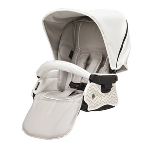 Bebecar Stylo Woven White 3 in 1 Travel System - New 2025 Prive Range Bebecar