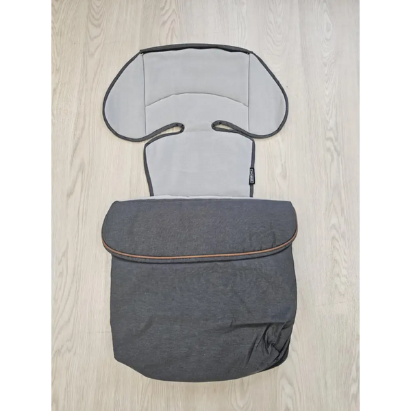 Bebecar Universal Footmuff N853 – Dark Grey/Brown (Clearance) Baby Boutique UK