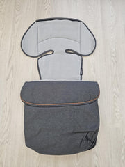 Bebecar Universal Footmuff N853 – Dark Grey/Brown (Clearance)