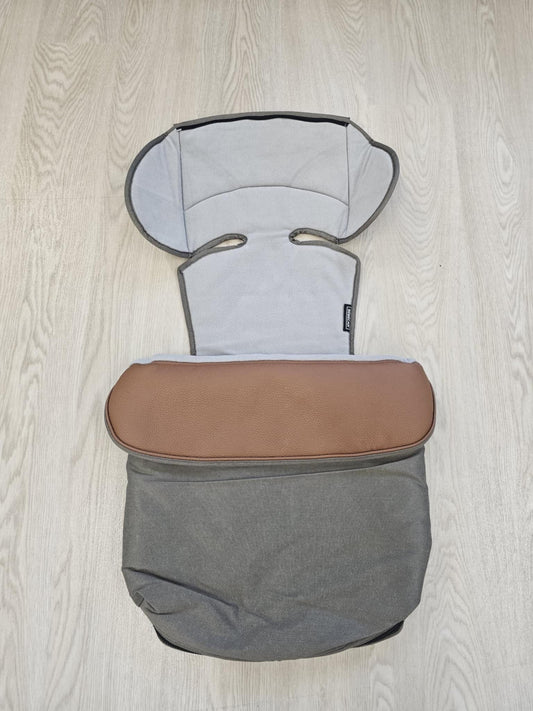 Bebecar Universal Footmuff N856 – Two-Tone Brown (Clearance) Bebecar