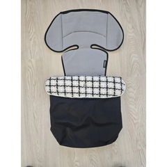 Bebecar Universal Footmuff P284 – Black/Gold Check (Clearance)