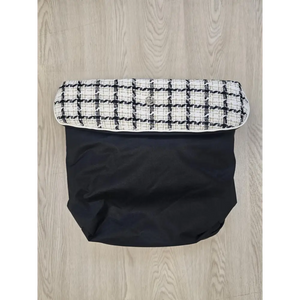Bebecar Universal Footmuff P284 – Black/Gold Check (Clearance) Baby Boutique UK
