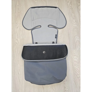 Bebecar Universal Footmuff PP985 – Grey/Black (Clearance) Bebecar