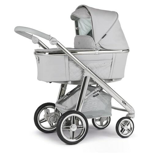 Bebecar Via + Calm Grey Pram and Pushchair - New 2024 Range  Bebecar   