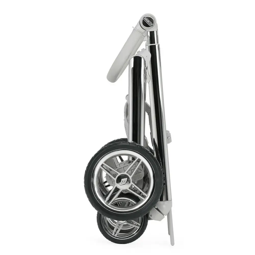 Bebecar Via+ Prive - Artic Glitter Pram + Free Car Seat and Isofix  Bebecar   