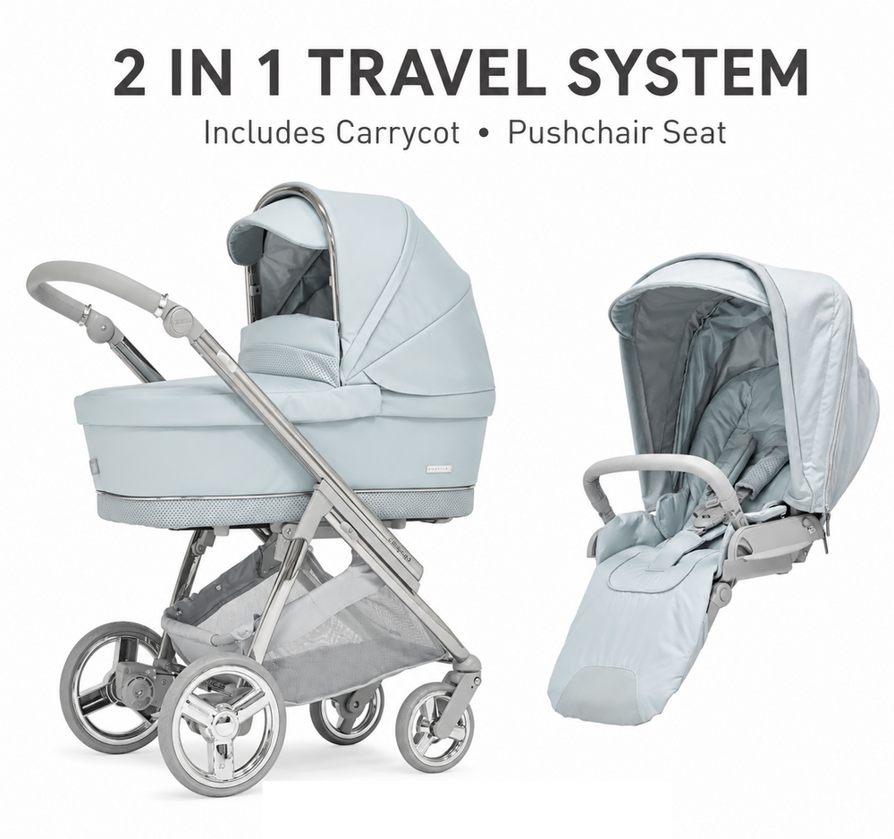 Bebecar Mini Pop 2 in 1 Travel System - Celestine