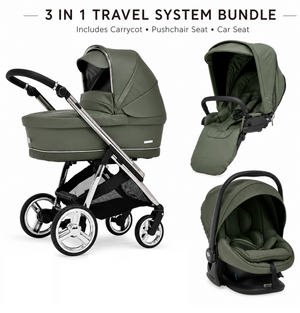Bebecar Mini Pop 3 in 1 Travel System - Sorrel