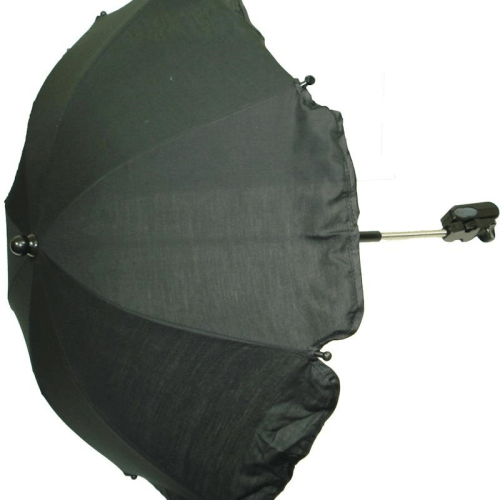 Black Parasol for Pram and Strollers Universal fit  pesci baby   